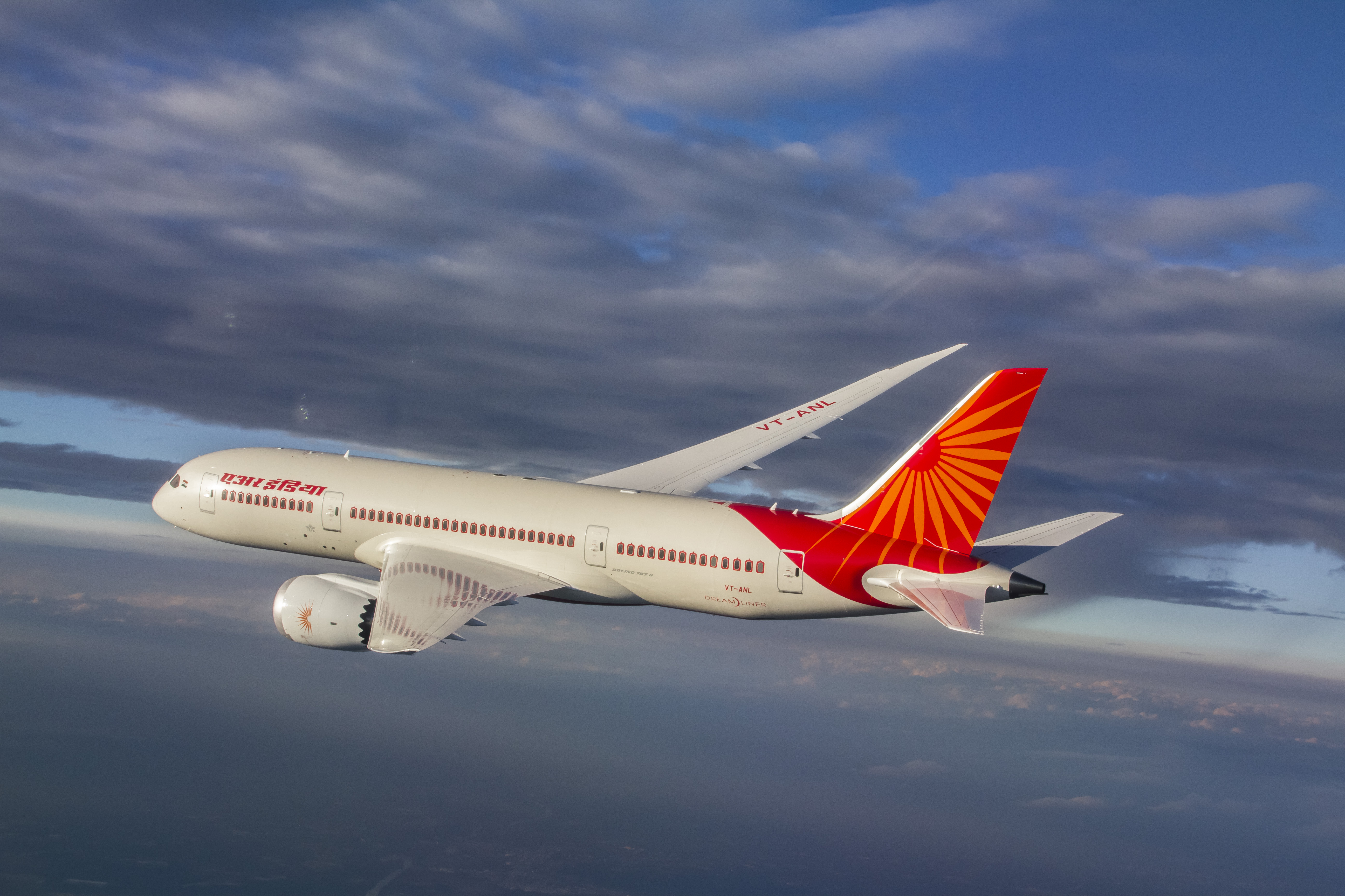 מטוס דרימליינר של אייר אינדיה. צילום: Air India