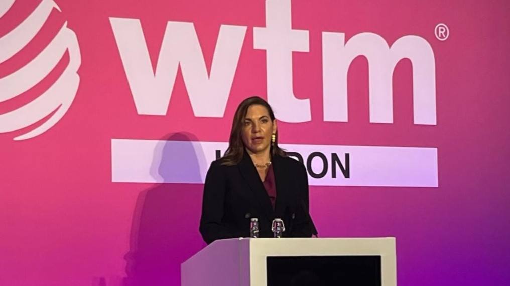 Greek Minister of Tourism, Olga Kapaloyanni. Photo: Amit Kotler