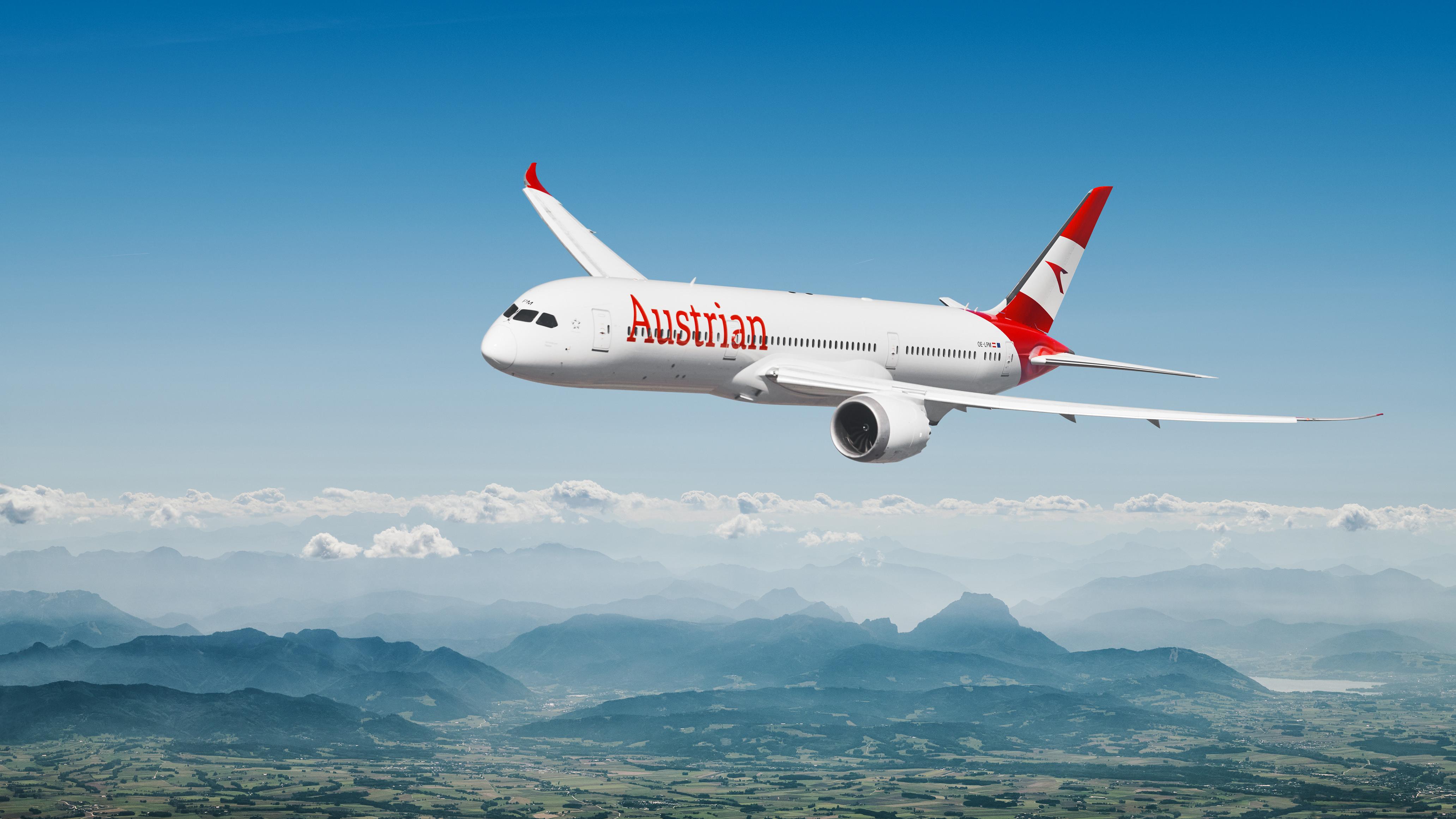 בואינג 787 של Austrian Airlines