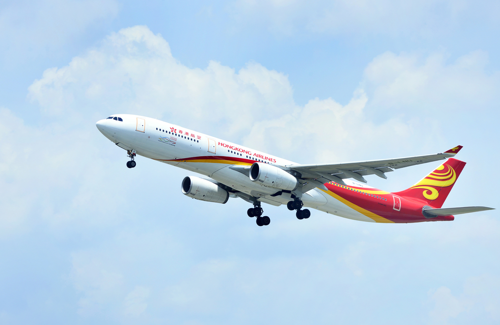 Hong Kong Airlines. צילום:  i viewfinder / Shutterstock.com