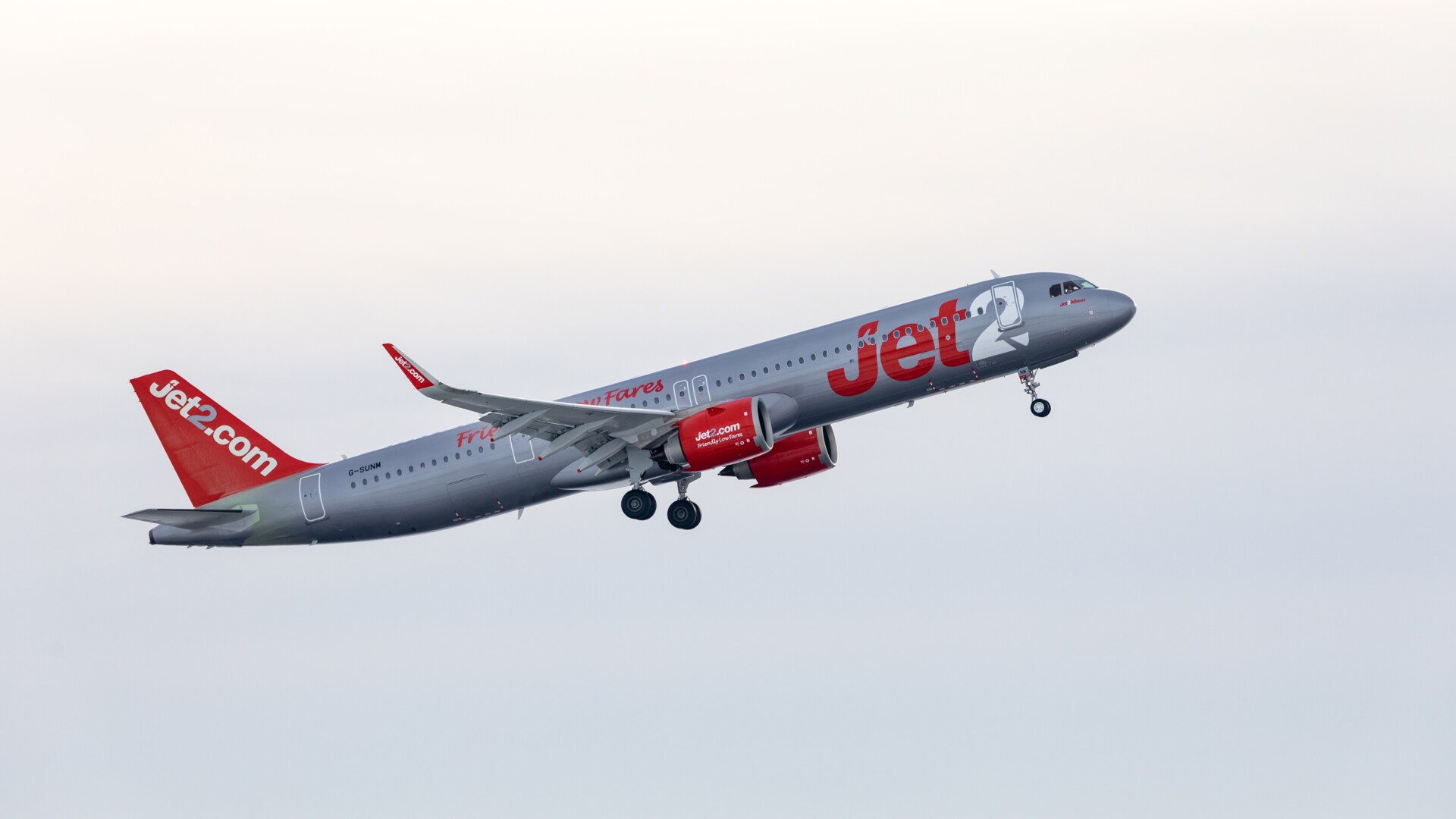 JET2 aircraft. Photo: London Gatwick Airport