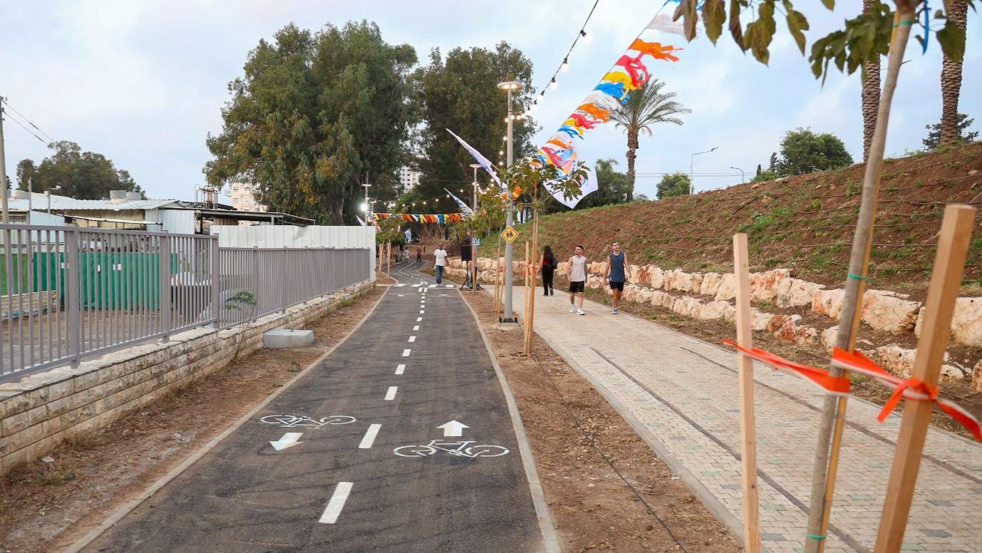 רשת שבילי האופניים בנהריה