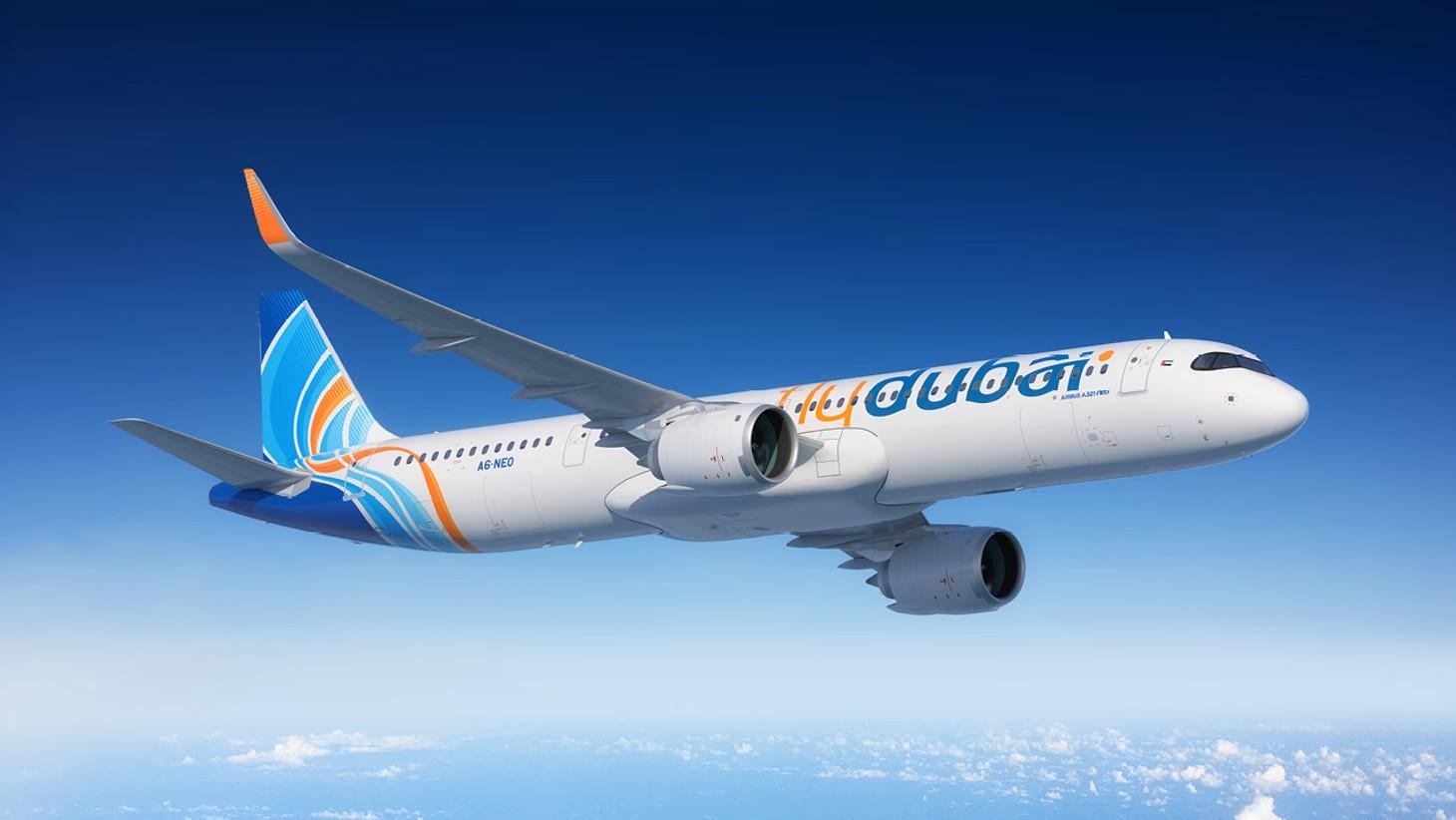 מטוס A321neo של Flydubai. צילום: Flydubai