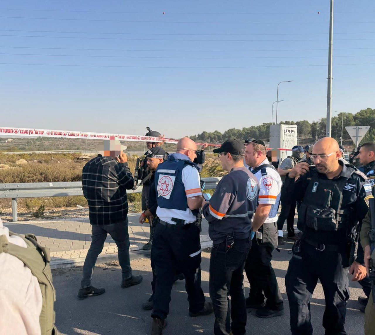 פיגוע בגוש עציון. צילום: תיעוד מבצעי מדא