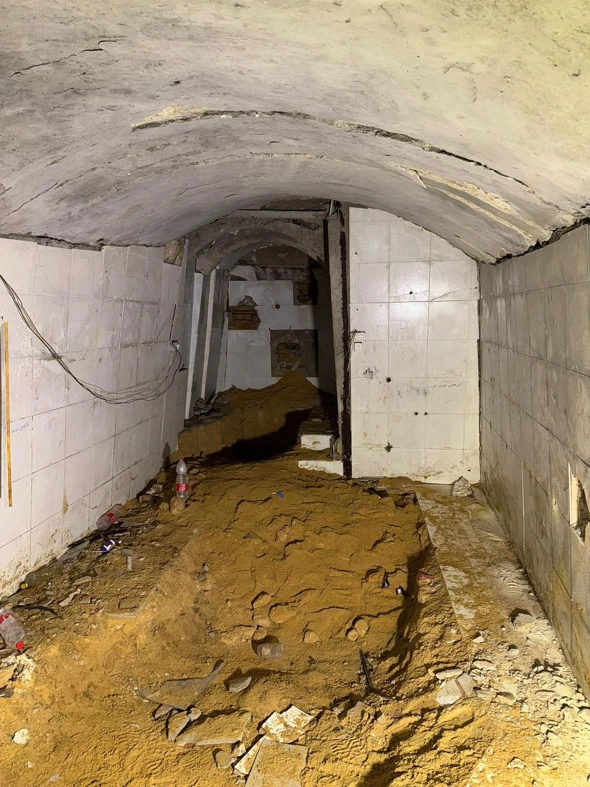 התוואי בו הוחזק הדר גולדין ז