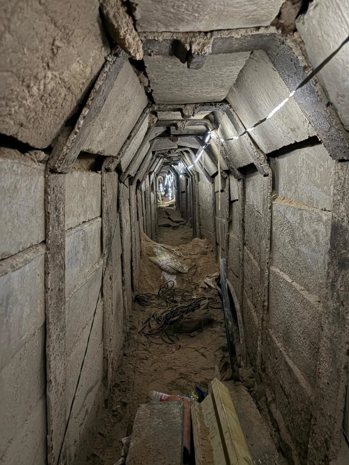 התוואי בו הוחזק הדר גולדין ז