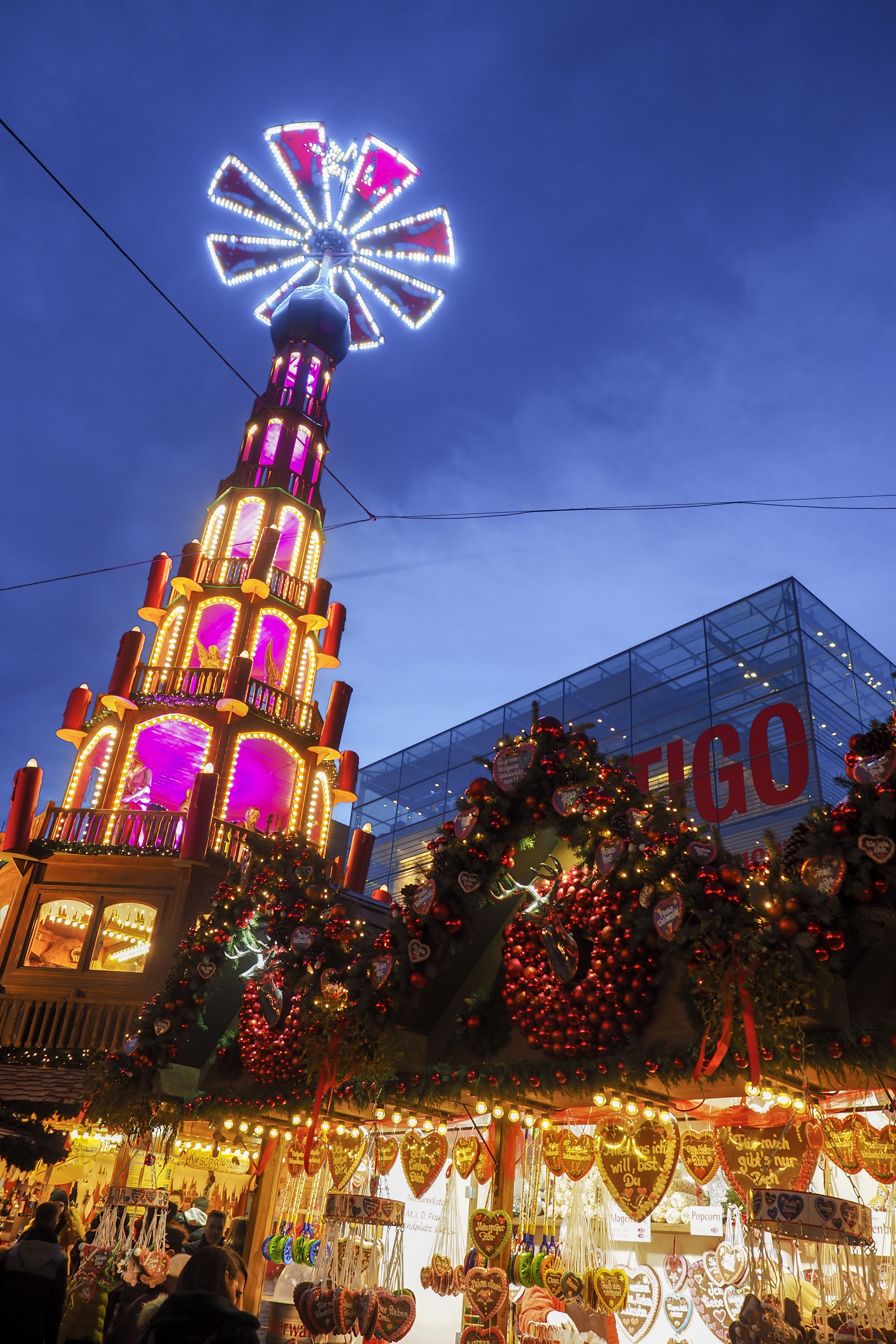 Stuttgarter Weihnachtsmarkt. צילום: GNTB