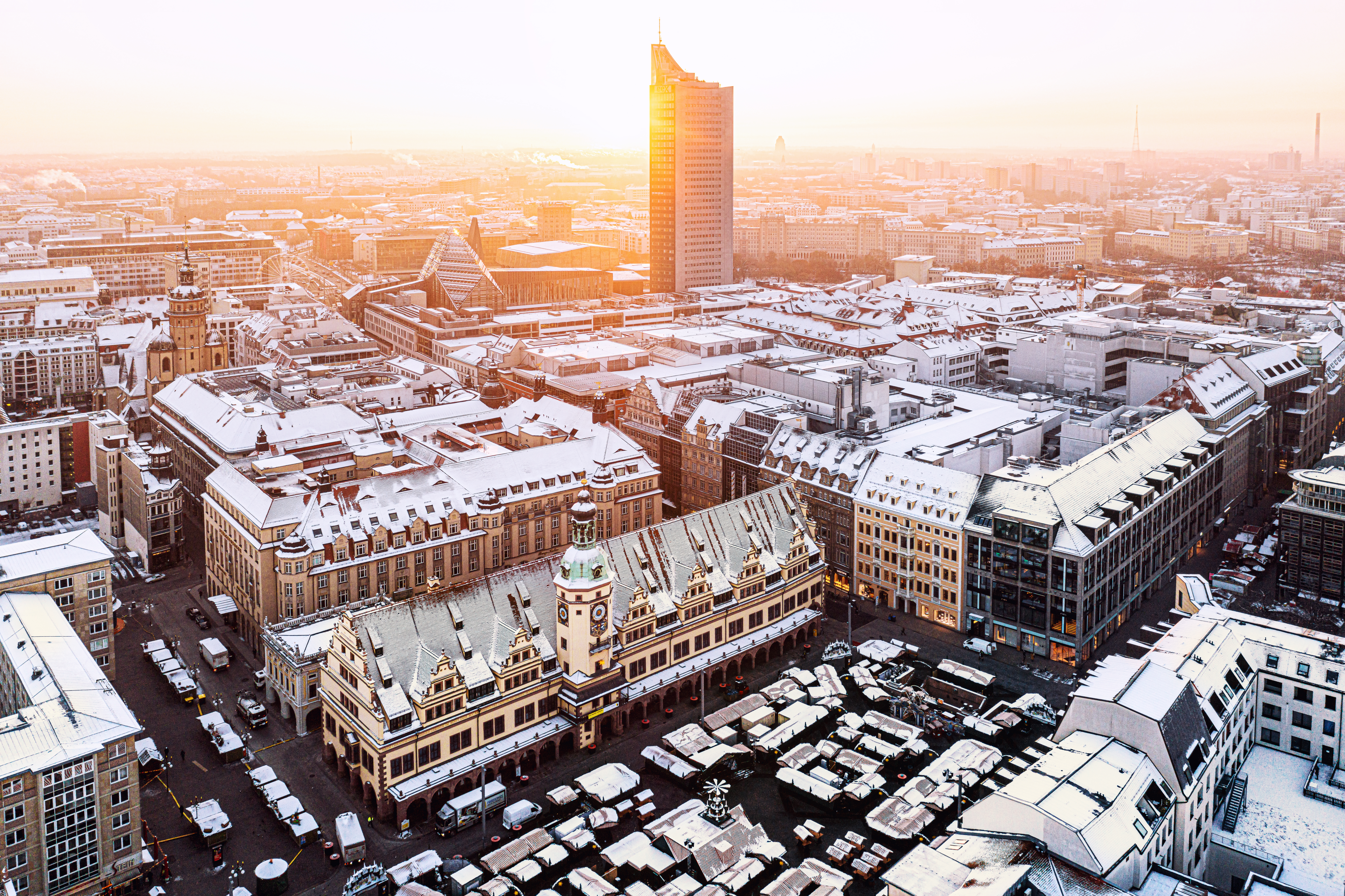 Leipzig Weihnachtsmarkt. צילום: GNTB