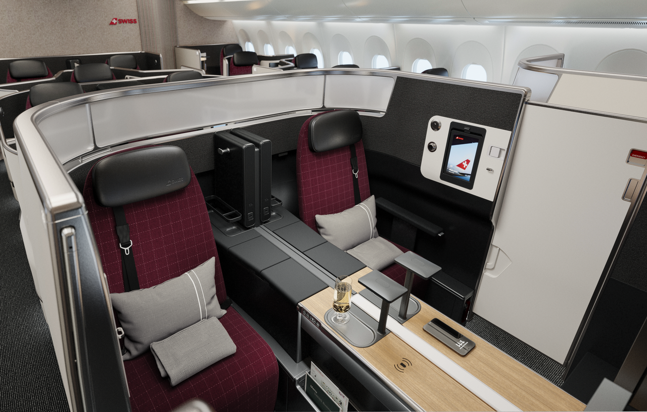 Business Class. Photo: Swiss