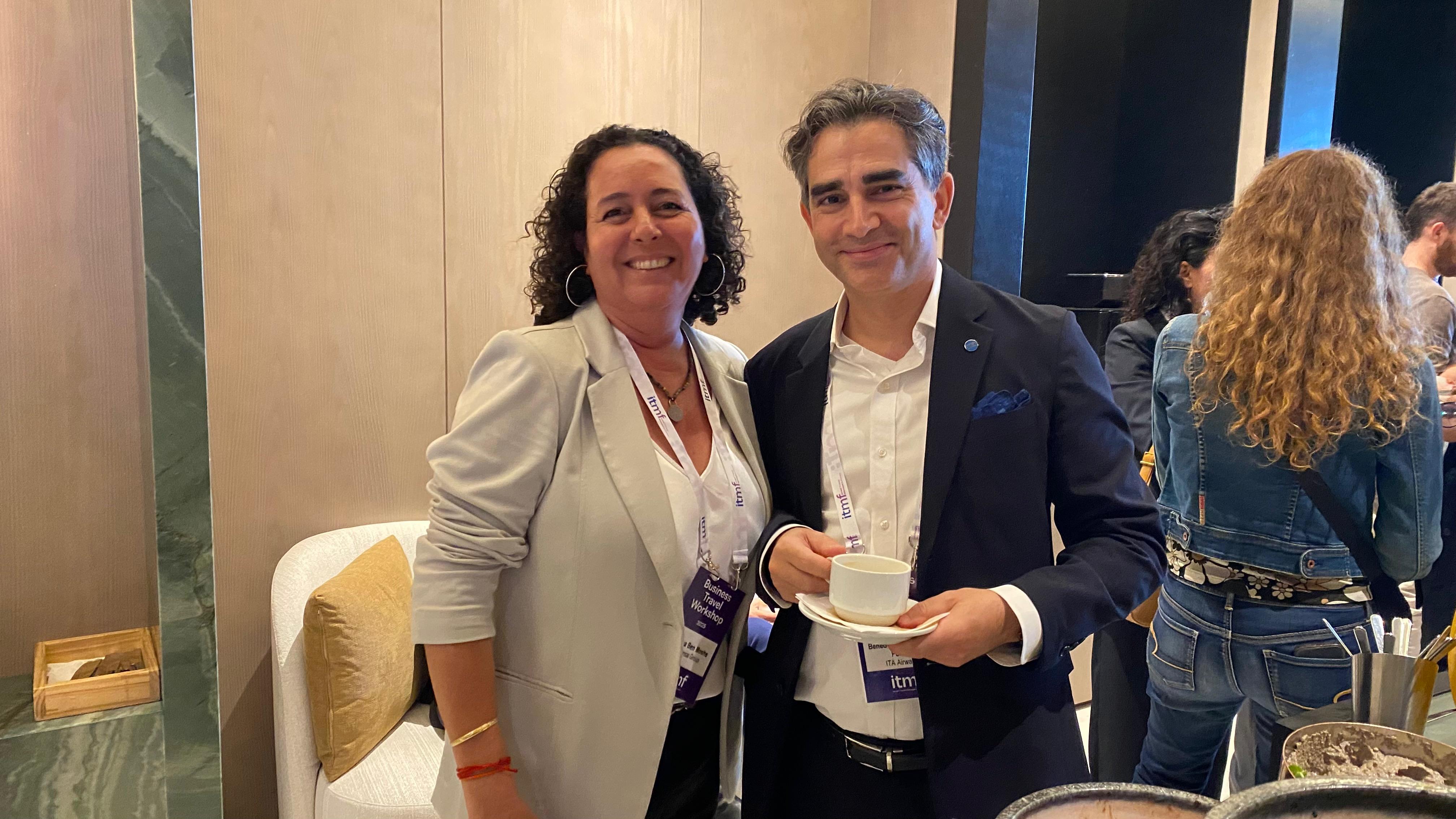 Benedetto Mancoroni Foiani and Dafna Ben Moshe. Photo: PassportNews