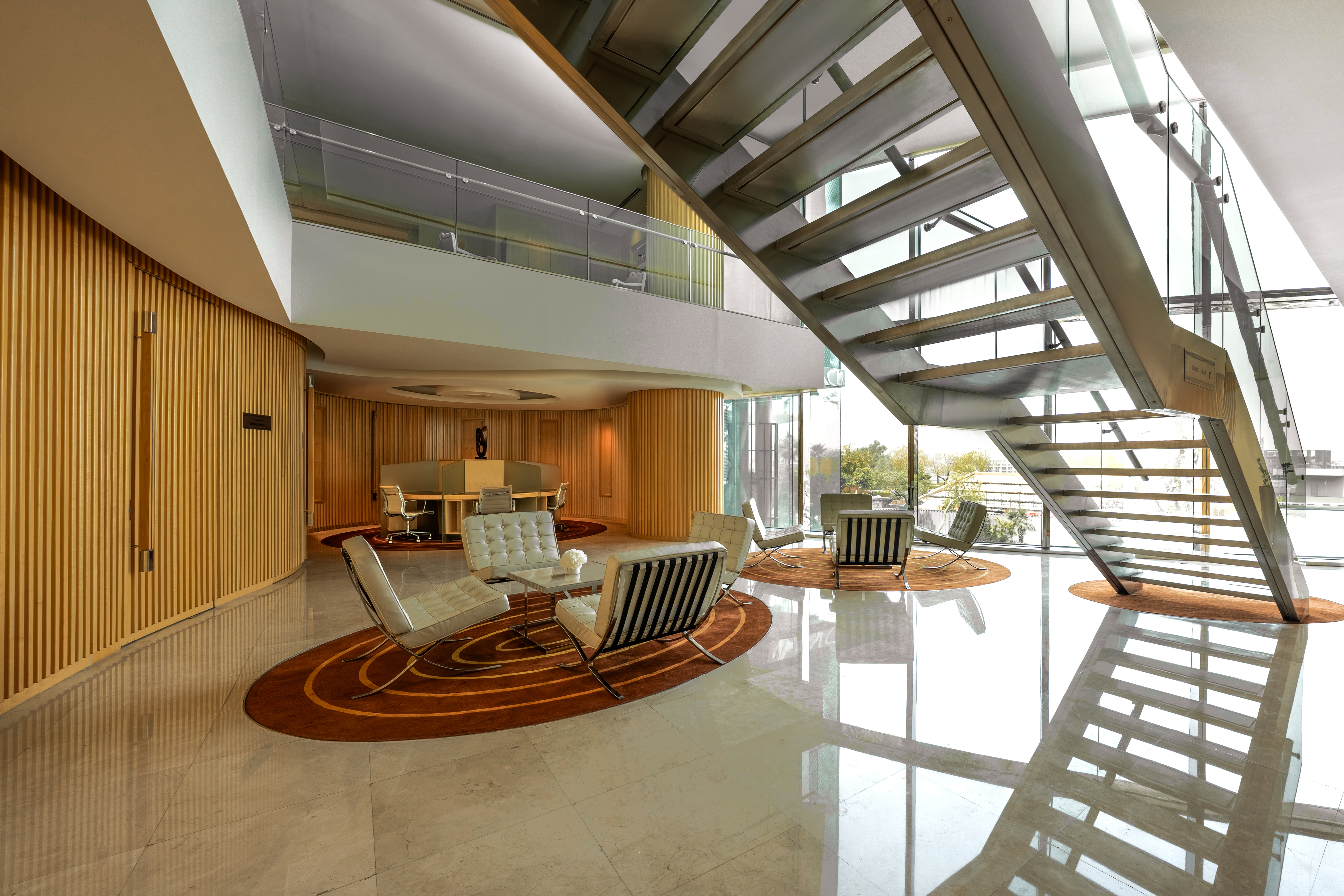 ויש גם חללי עבודה. צילום: The Meydan Hotel