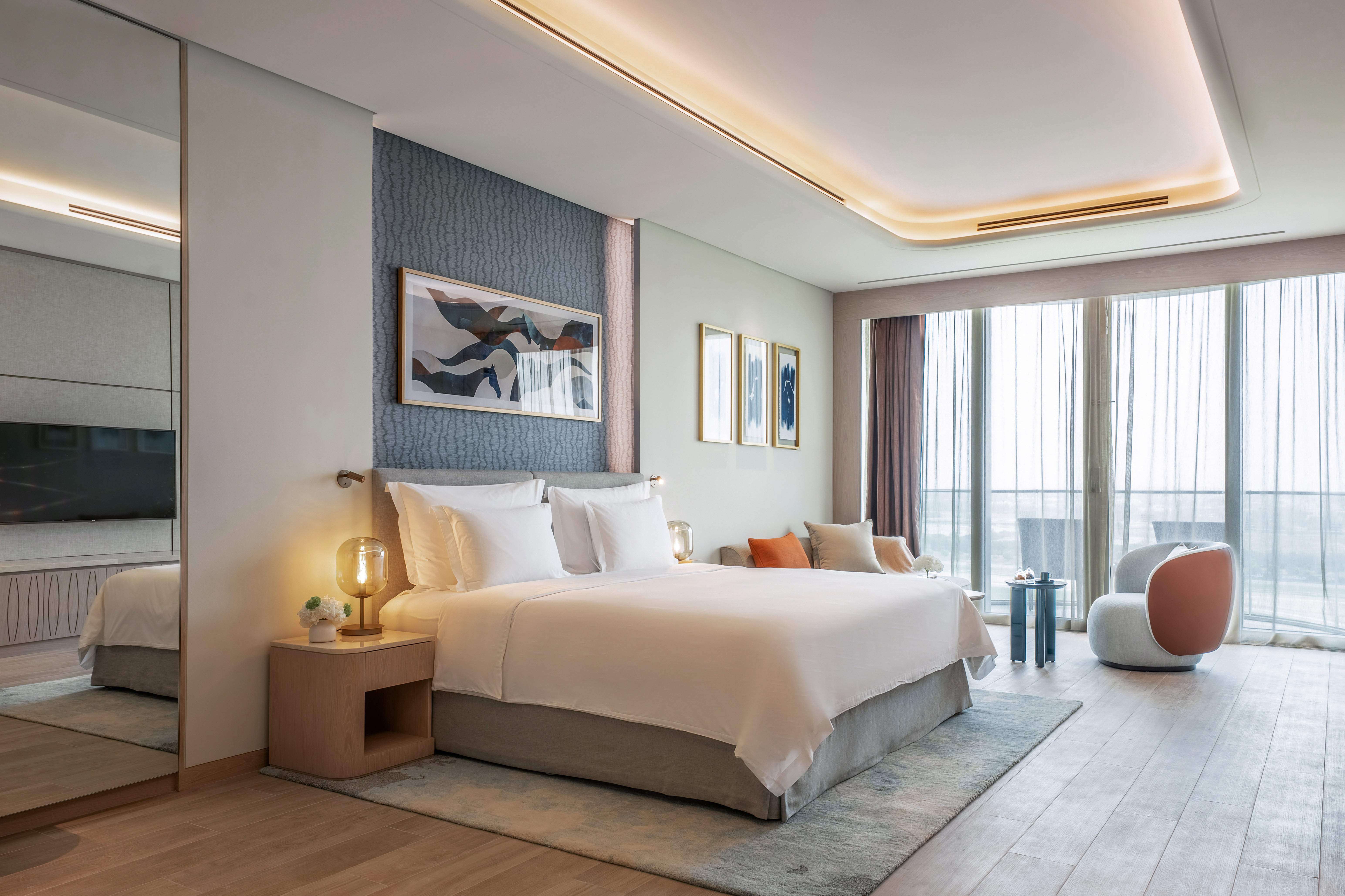 חדר במלון. צילום: The Meydan Hotel