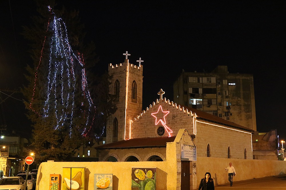 חגיגות חג המולד ברמלה. צילום: רון פלד