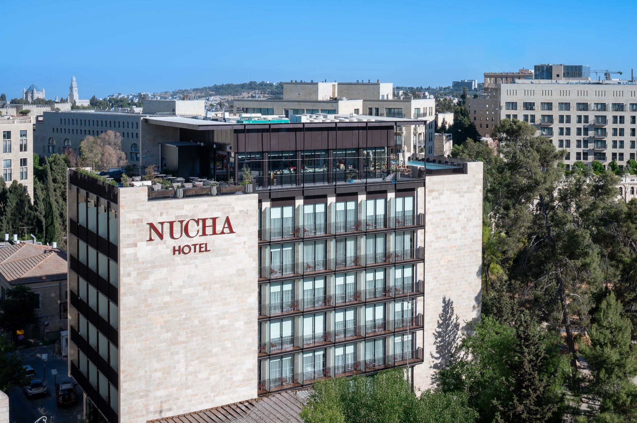 מלון NUCHA בירושלים. צילום: איה בן עזרי