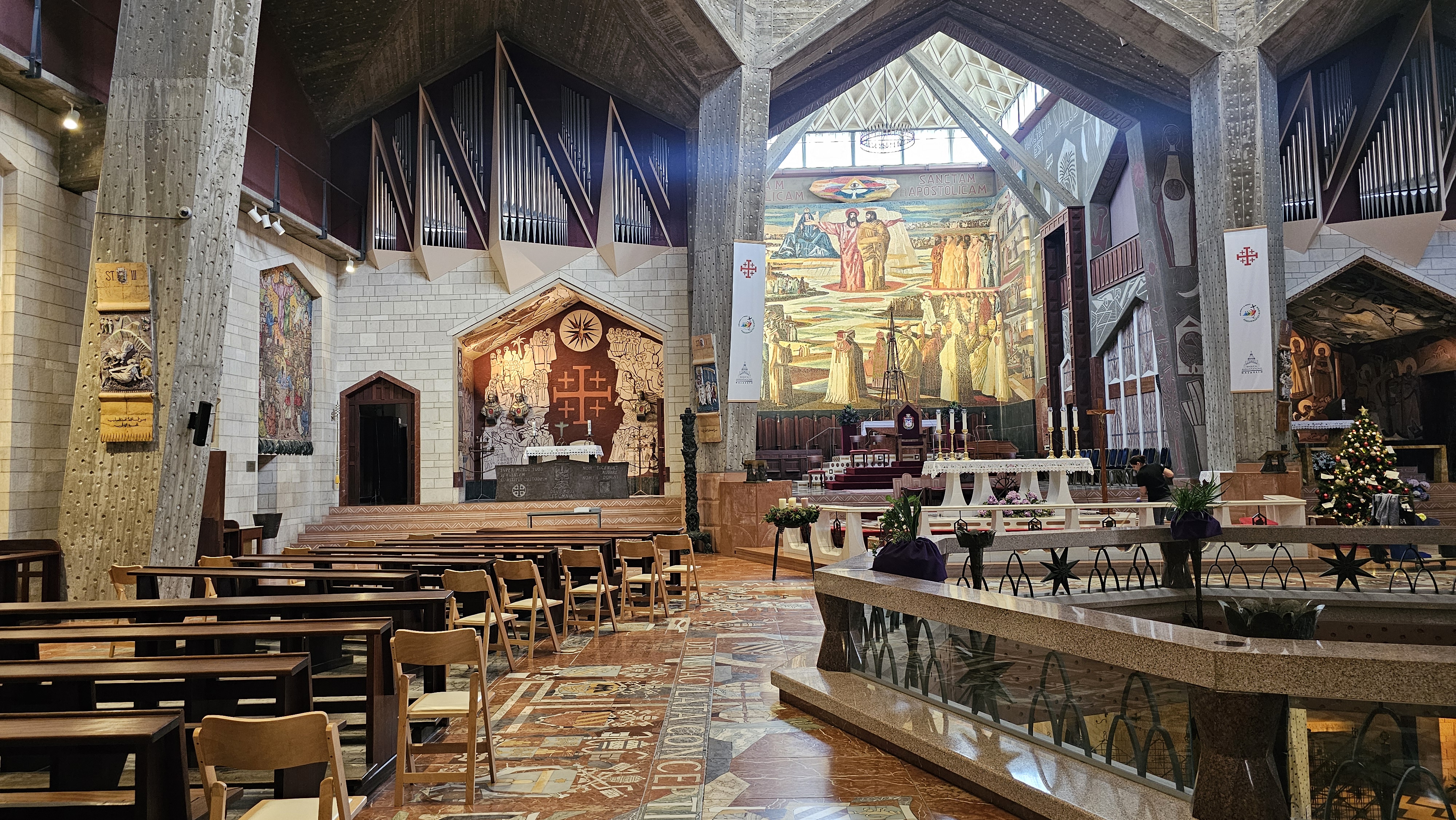 כנסיית הבשורה הקתולית בנצרת. צילום: אירה מקיינקו