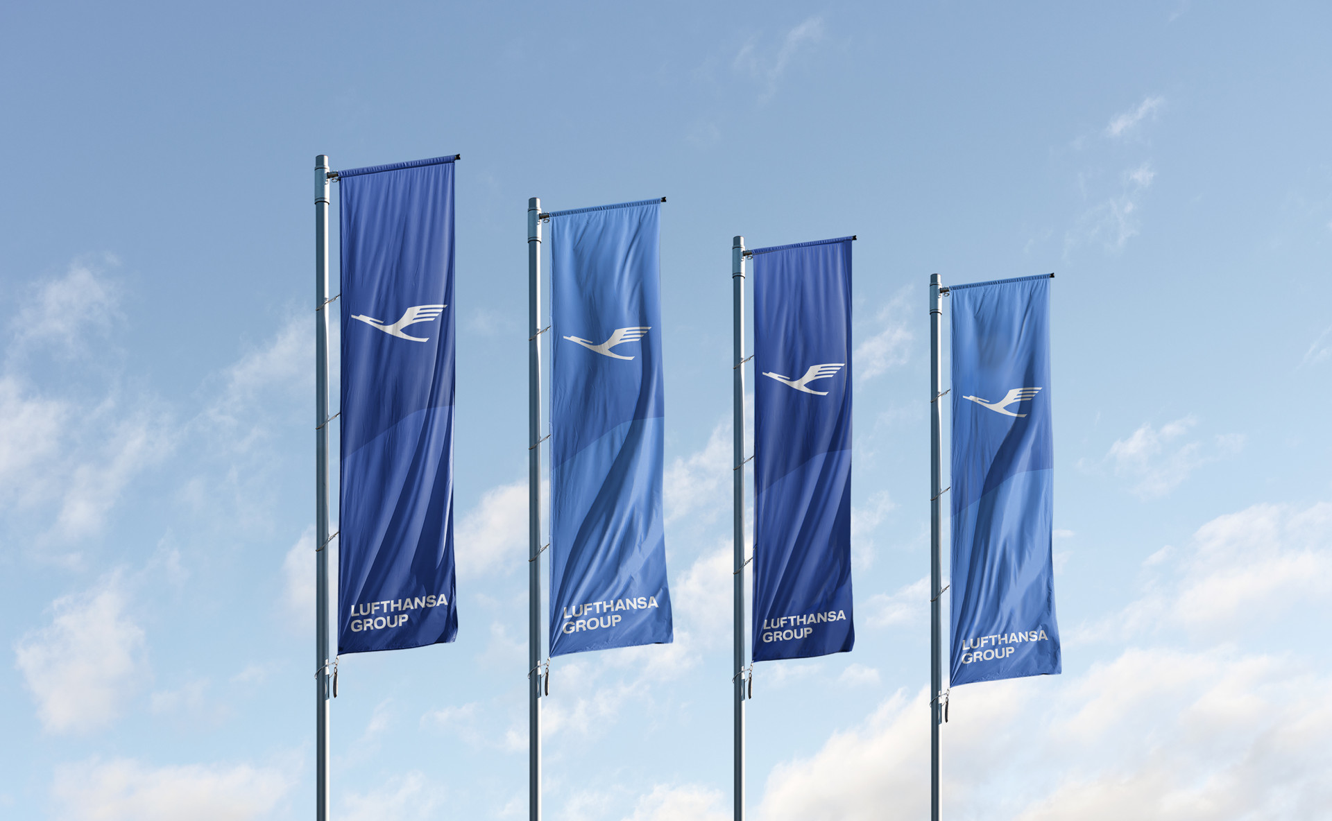 The new branding of the Lufthansa Group. Source: Lufthansa