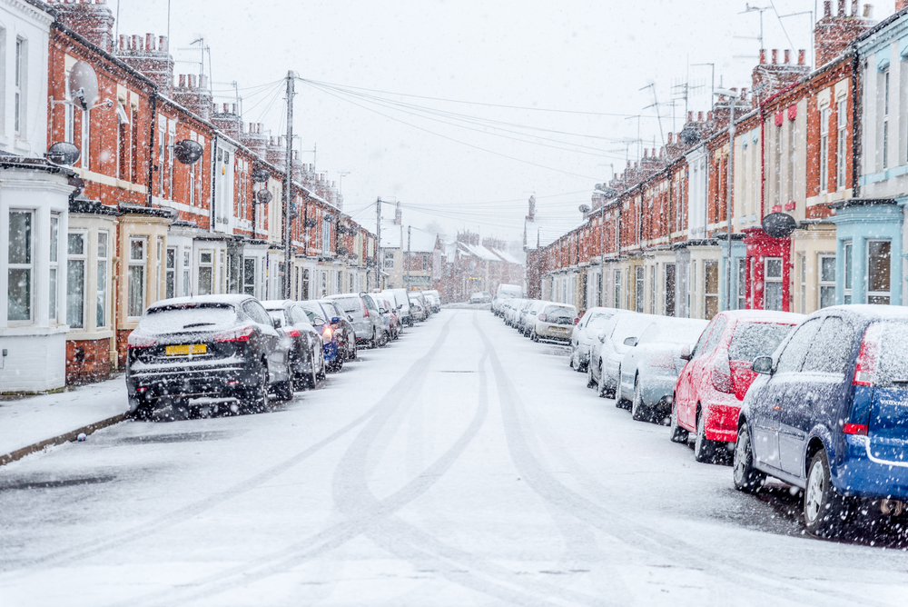 Snow in England. Photo: Shutterstock