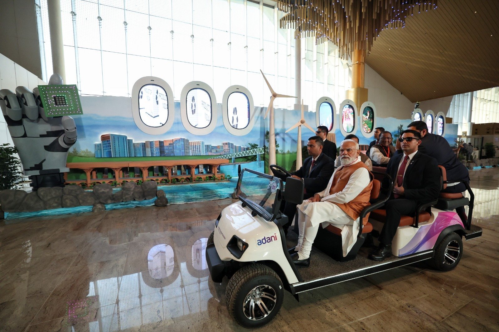 Gopinath Bordoloi International Airport. צילום: Narendra Modi