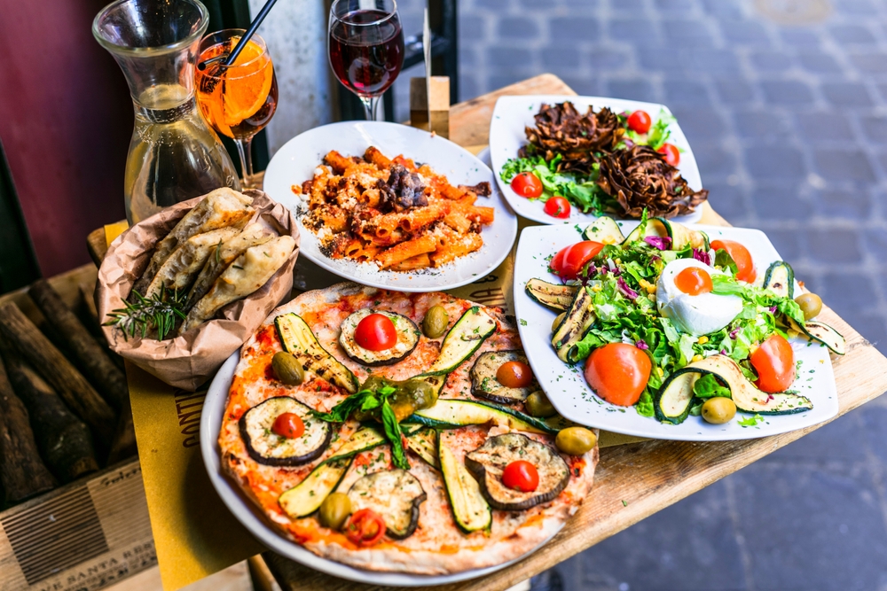 אוכל איטלקי. צילום: Shutterstock