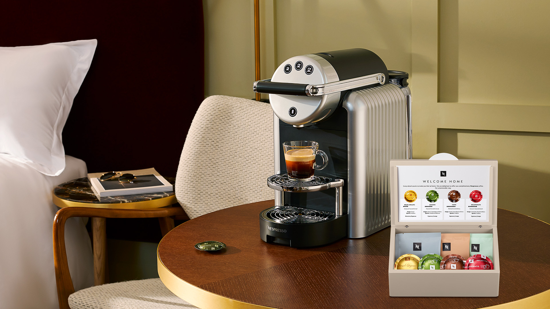 תערובות הקפה המובחרות של נספרסו. צילום: Nespresso