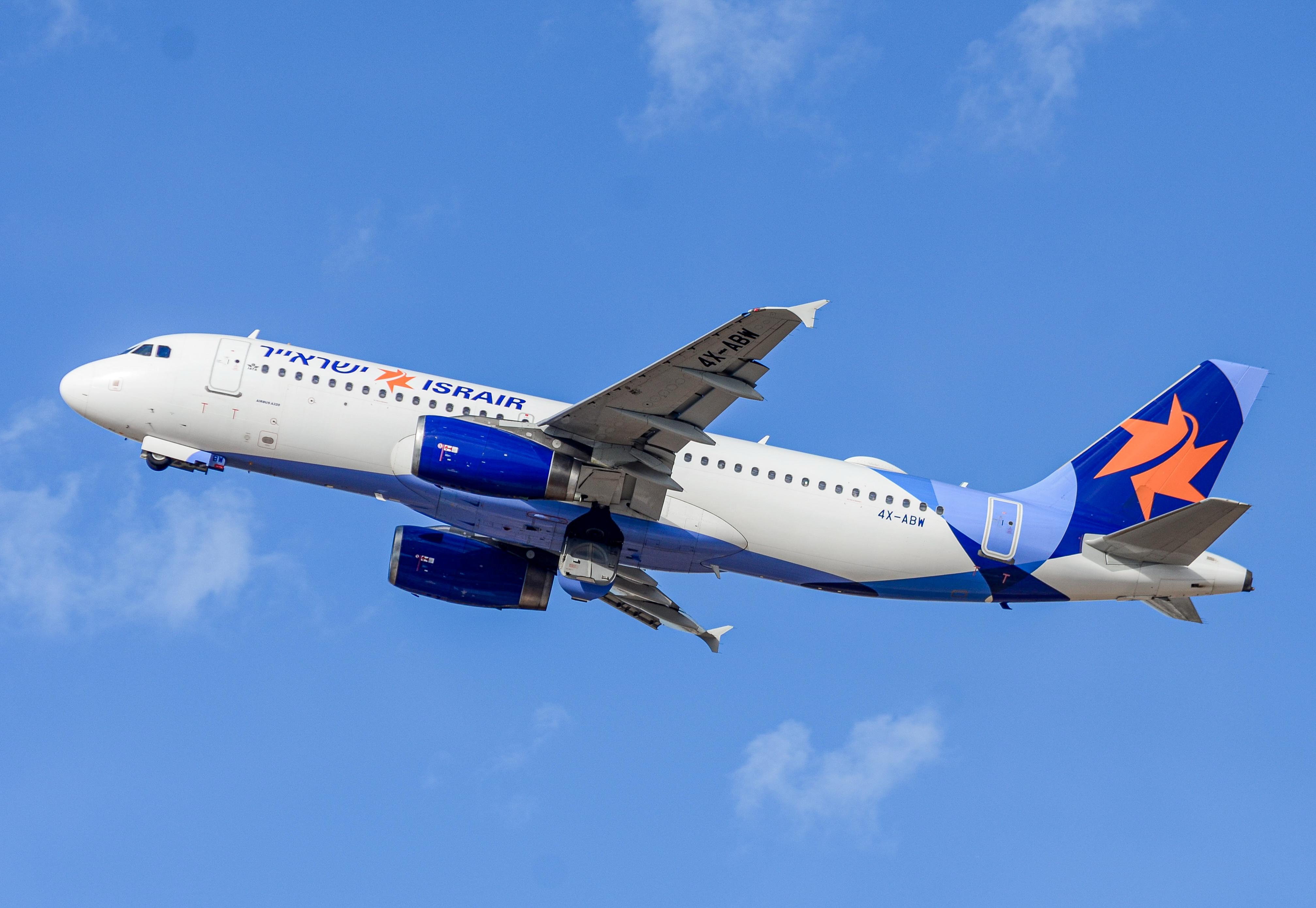 ישראייר, A320. צילום: אחיה בלמס