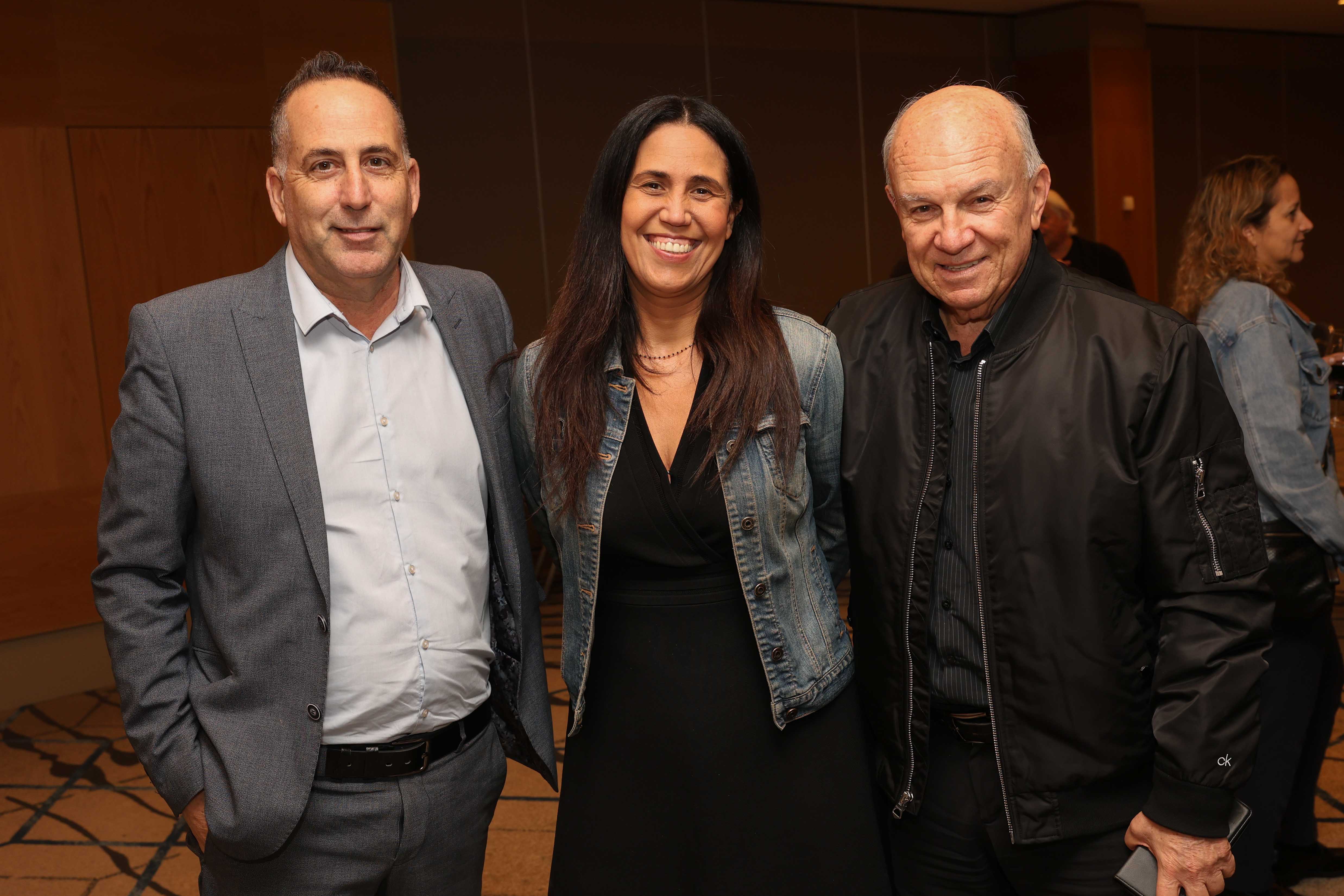 Fortis, Bar Natan, and Neta. Photo: Chen Galili