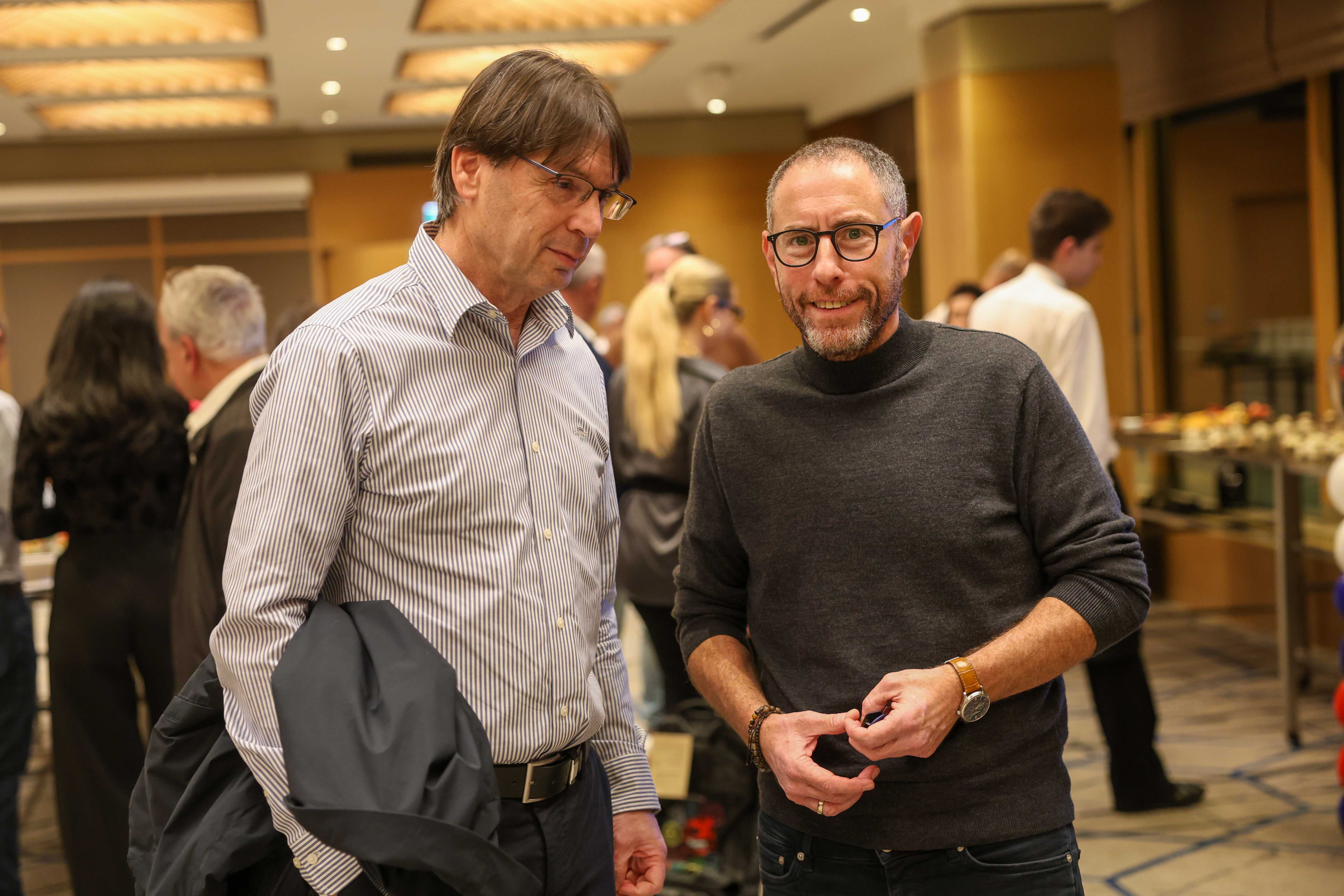 Yoav Karni and Ophir Danai. Photo: Chen Galili