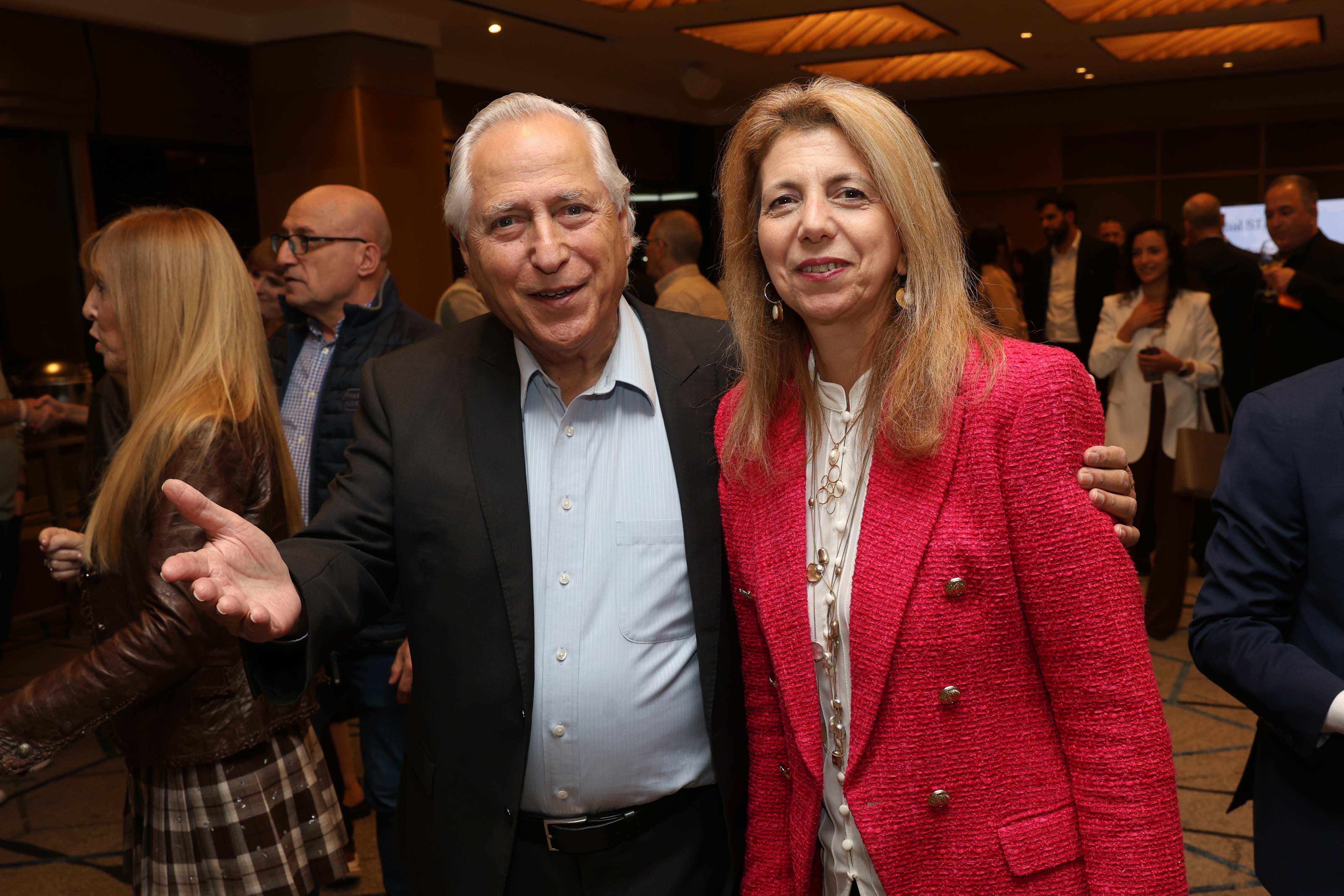 Louiza and Arklas Waksman. Photo: Chen Galili