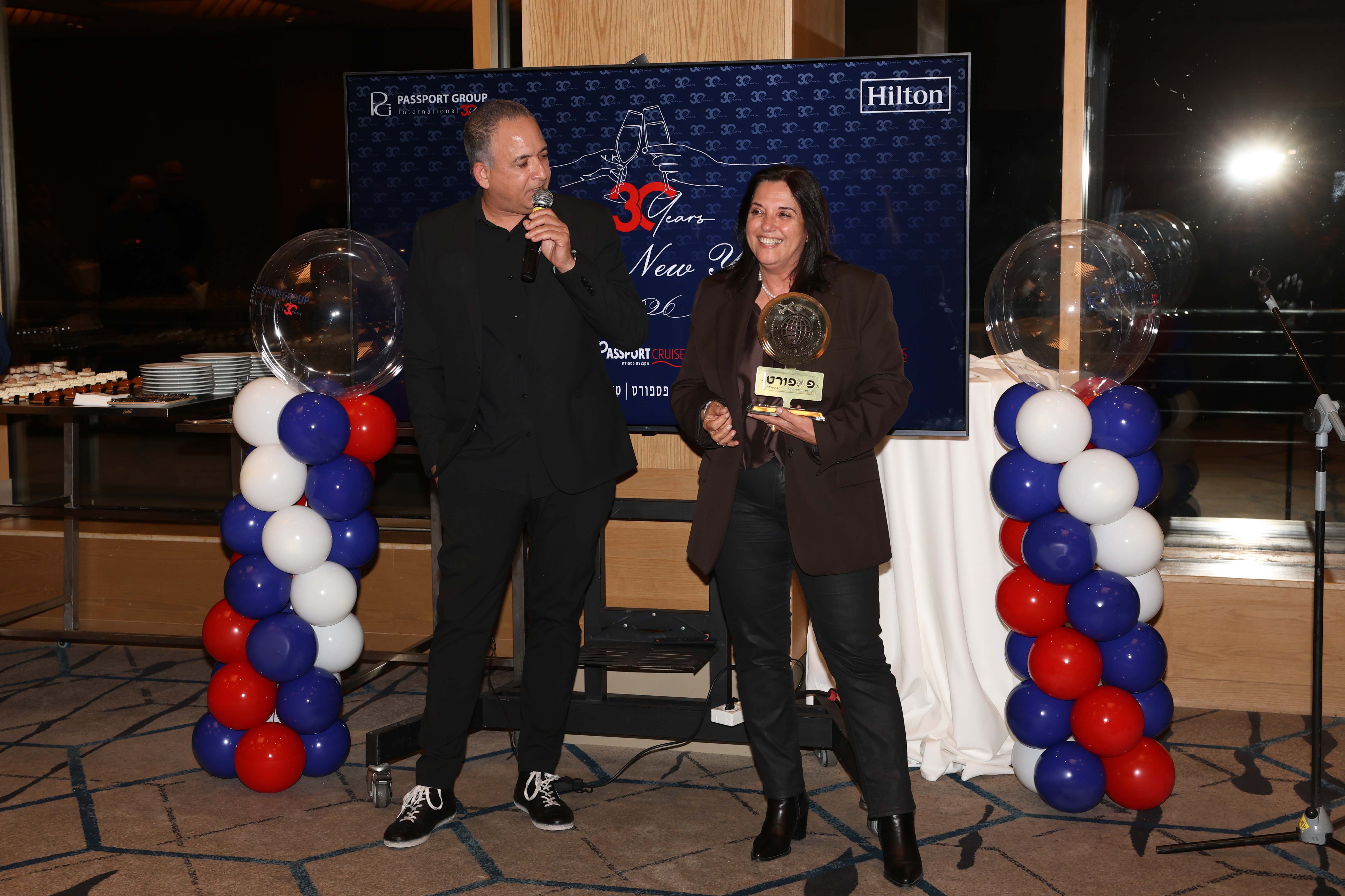 Sobol and Azoulay. Photo: Chen Galili