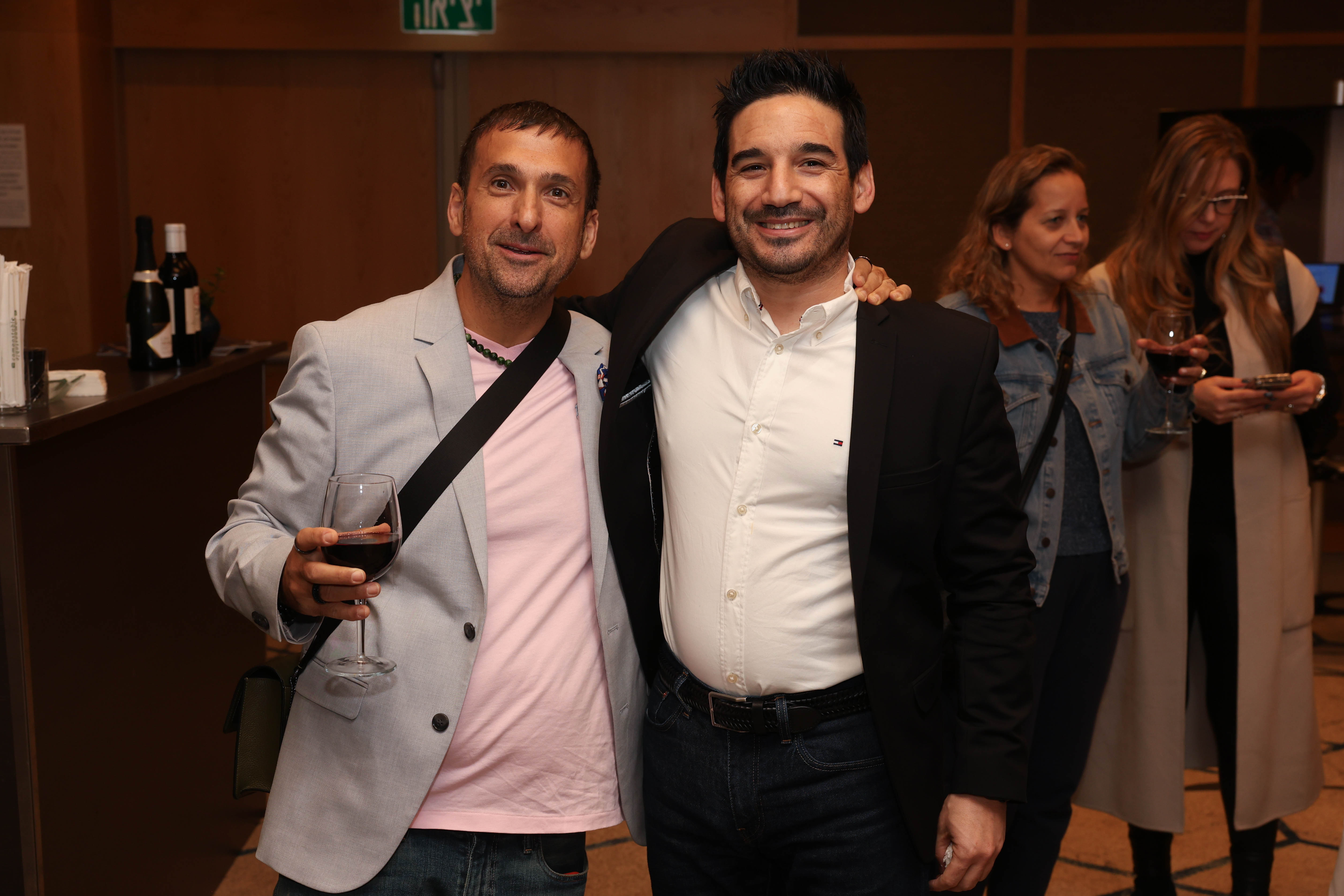 Levy and Hadad. Photo: Chen Galili