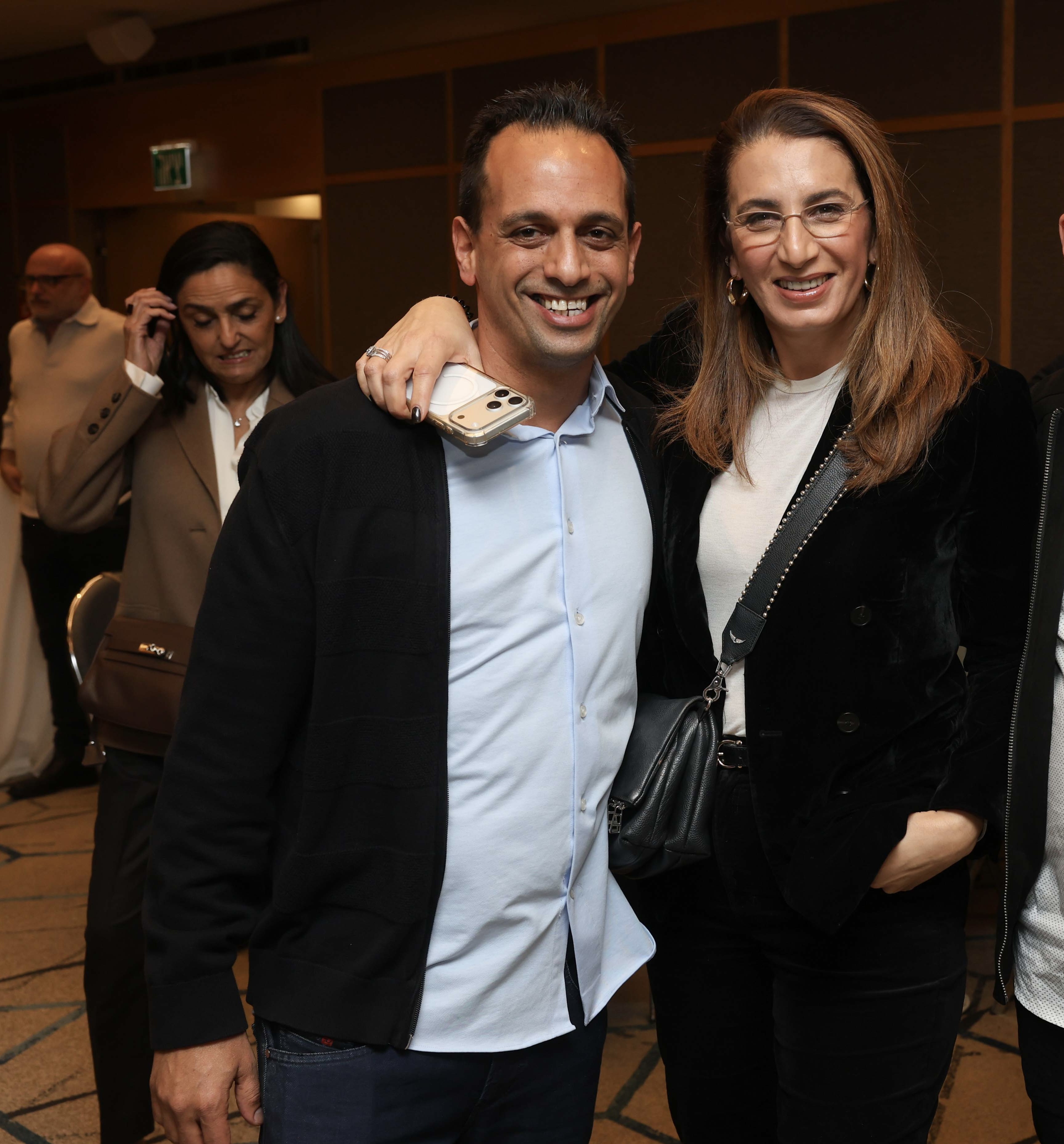 Aharon and Cohen Mguri. Photo: Chen Galili