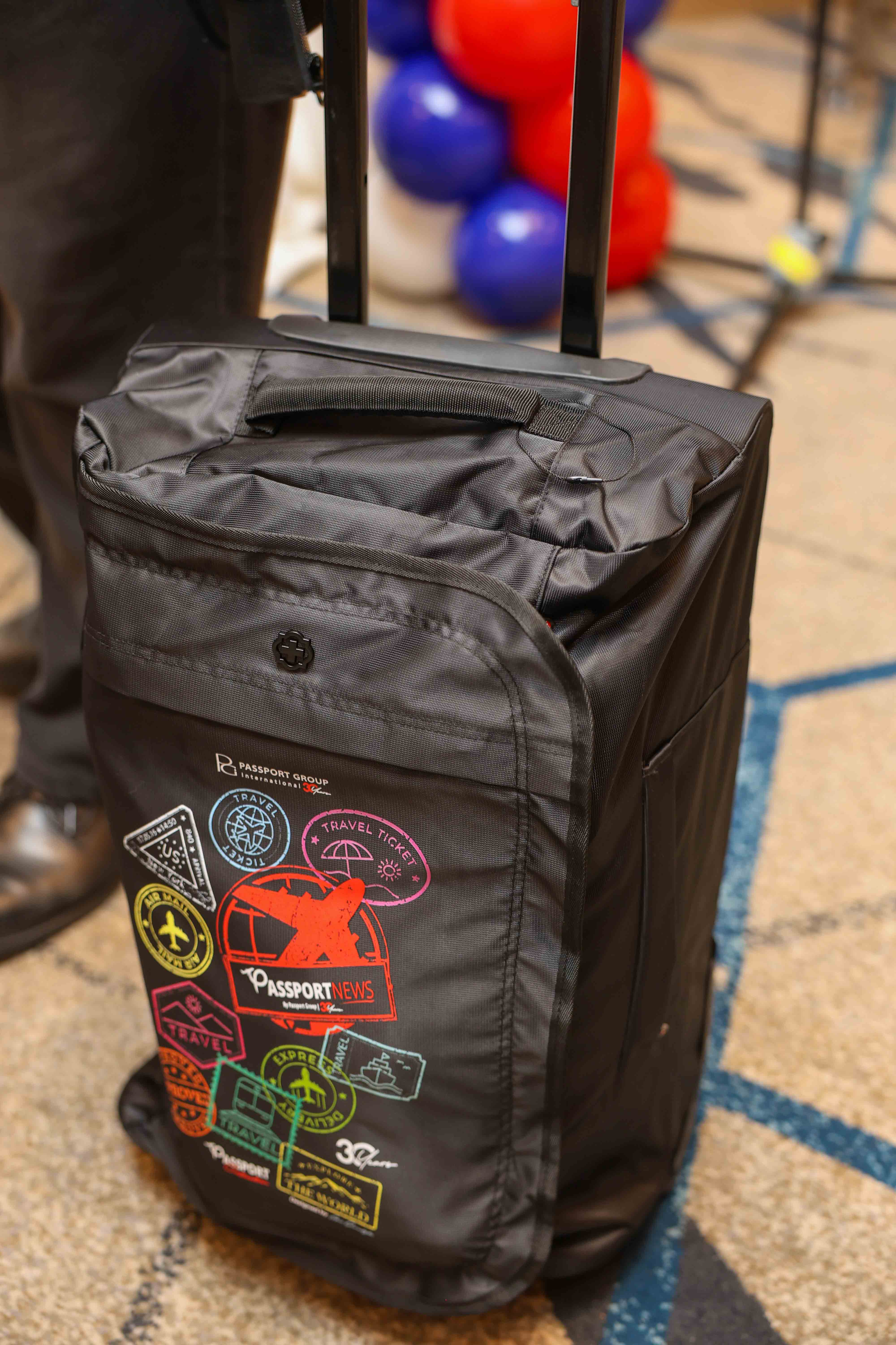 Have you got it yet? The new Passport Group trolley for your next flight