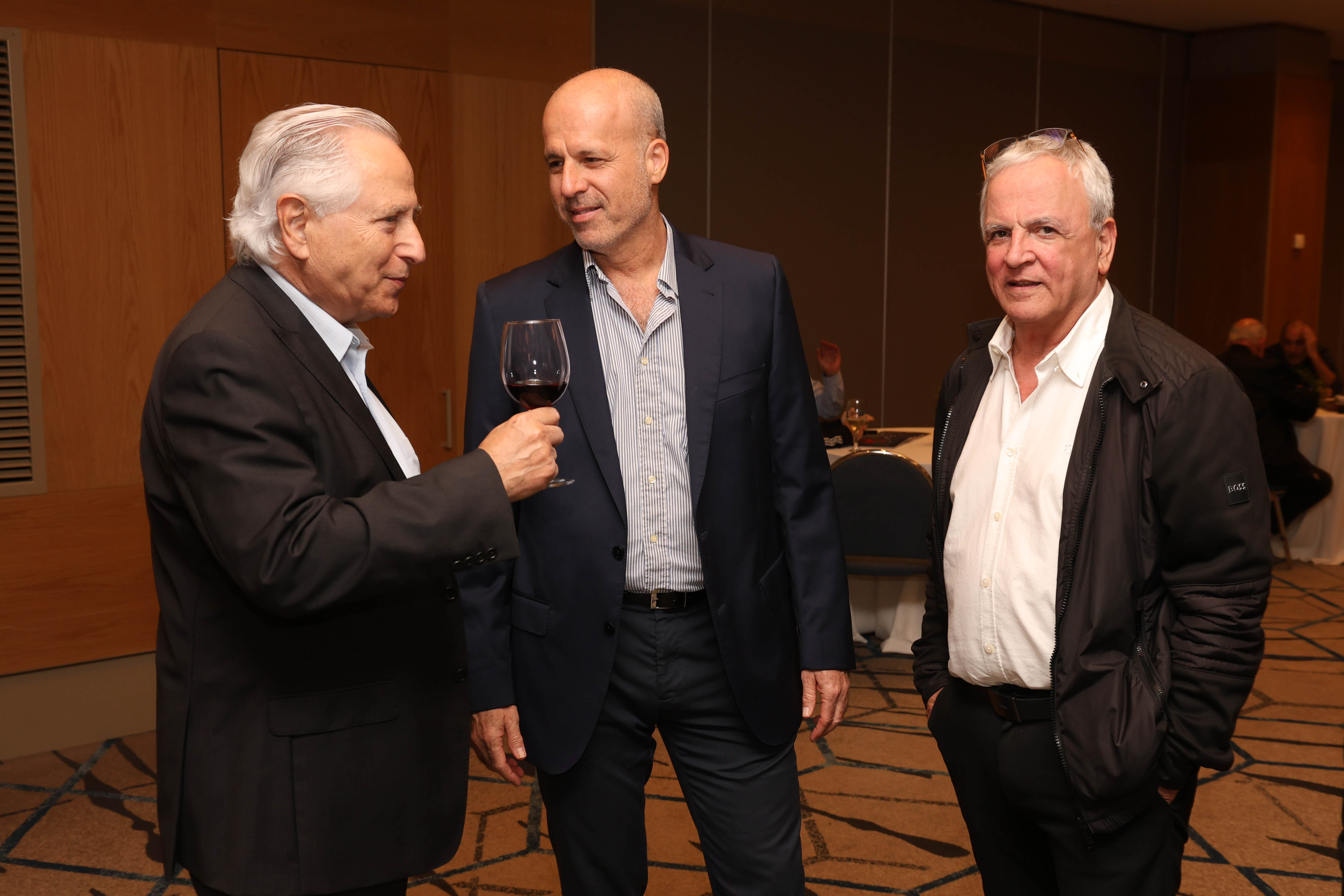 From right: Amsalem, Zusman, and Waksman