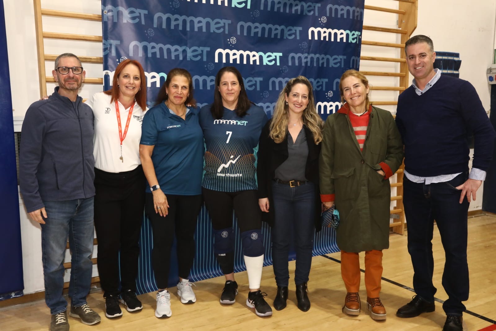 זיו סדבון, חן אלטשולר, עדי קידר ירדני, יפעת רוזנברג, איריס בר, ערבה רביב, עופר מידן. צילום: יעל צור