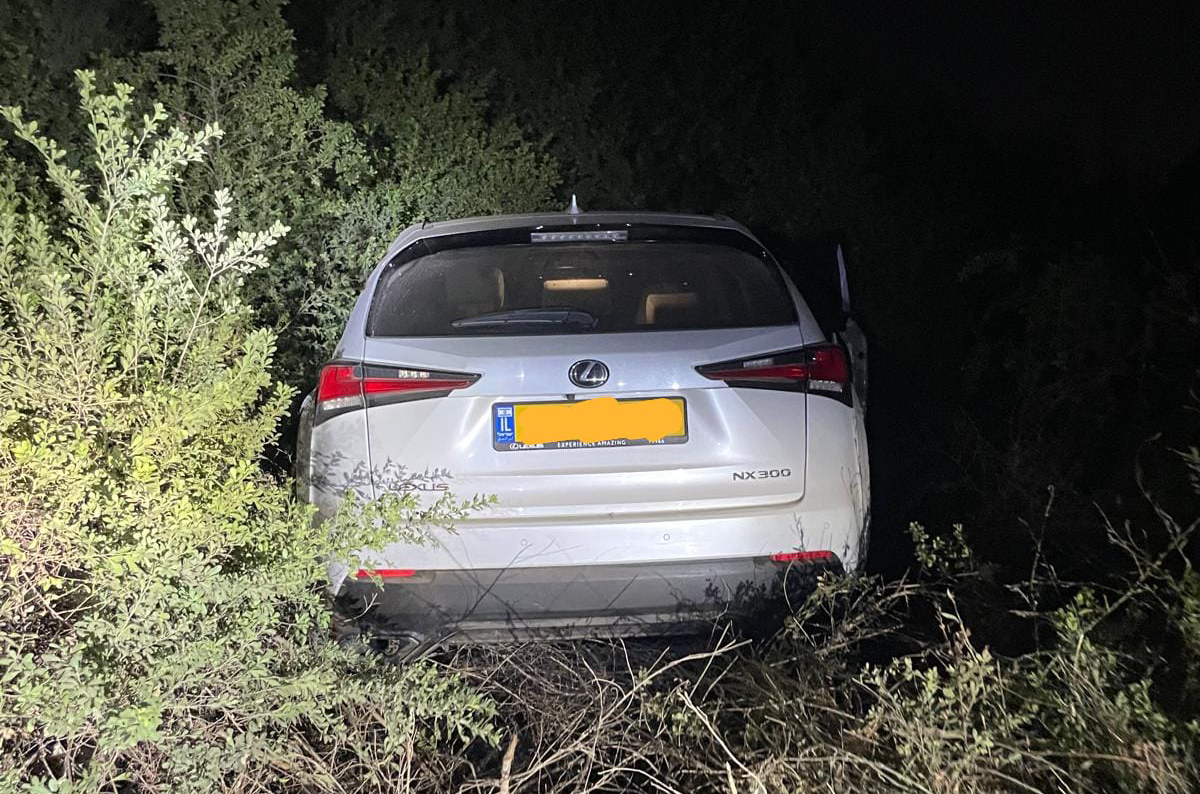 רכב גנוב. צילום: יחצ איתוראן