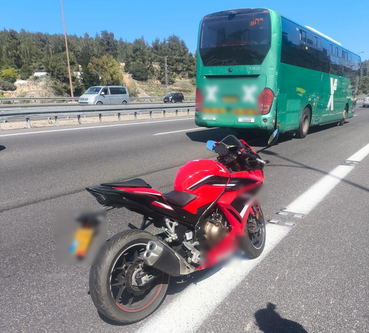 סיכול של גניבת אופנוע. צילום: יחצ פוינטר