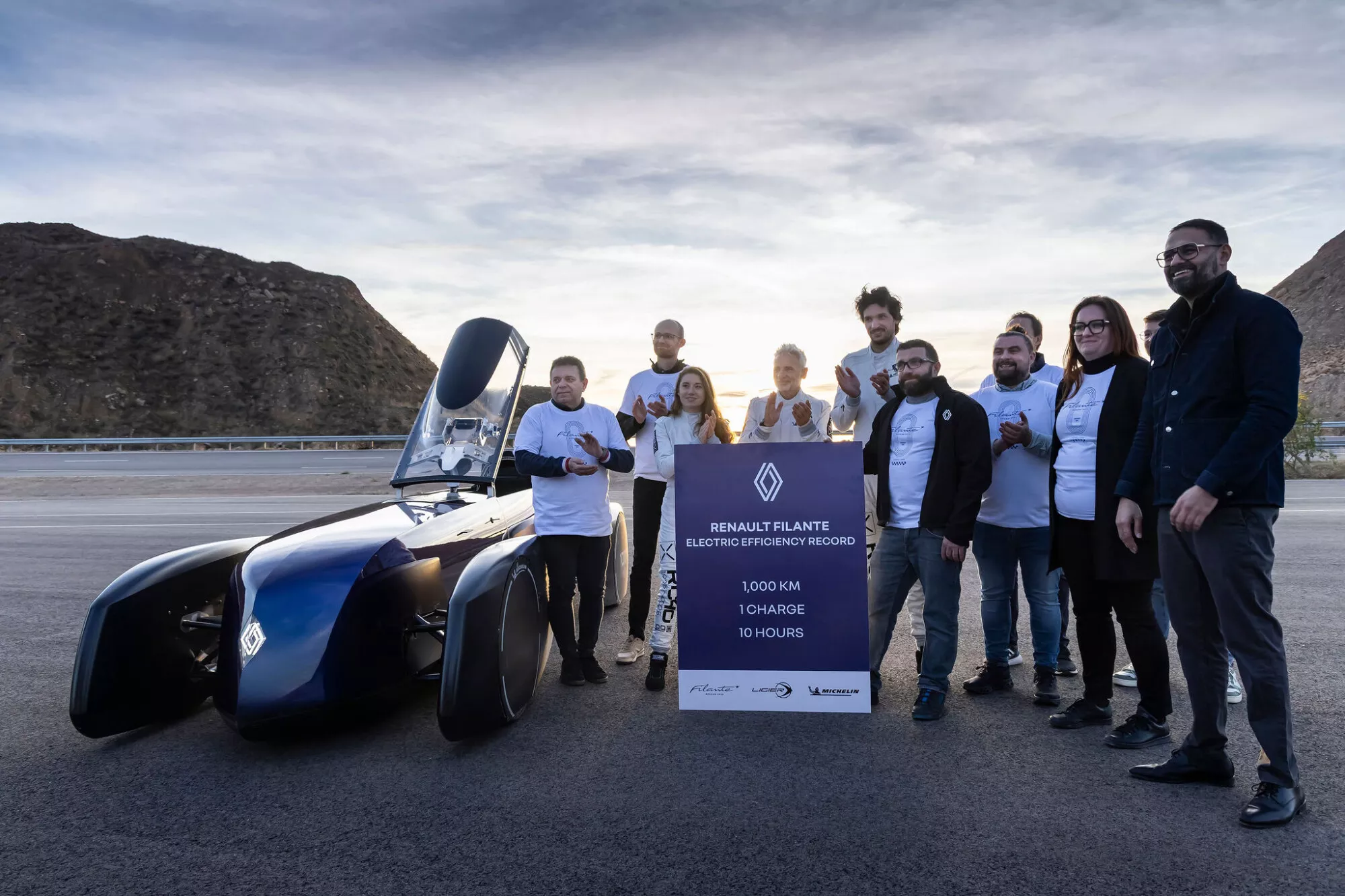 זכיית Filante Record 2025. צילום: Renault Group