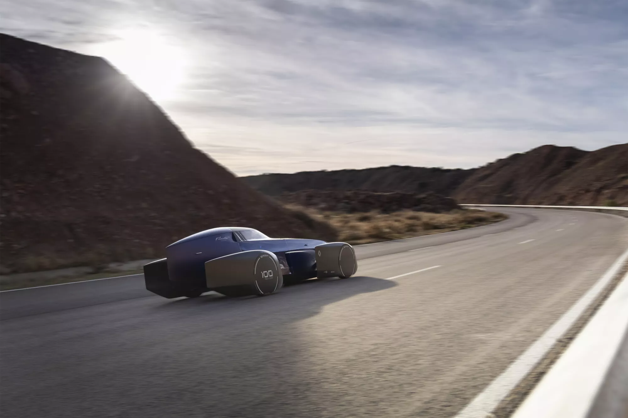 רכב ההדגמה Filante Record 2025. צילום: Renault Group