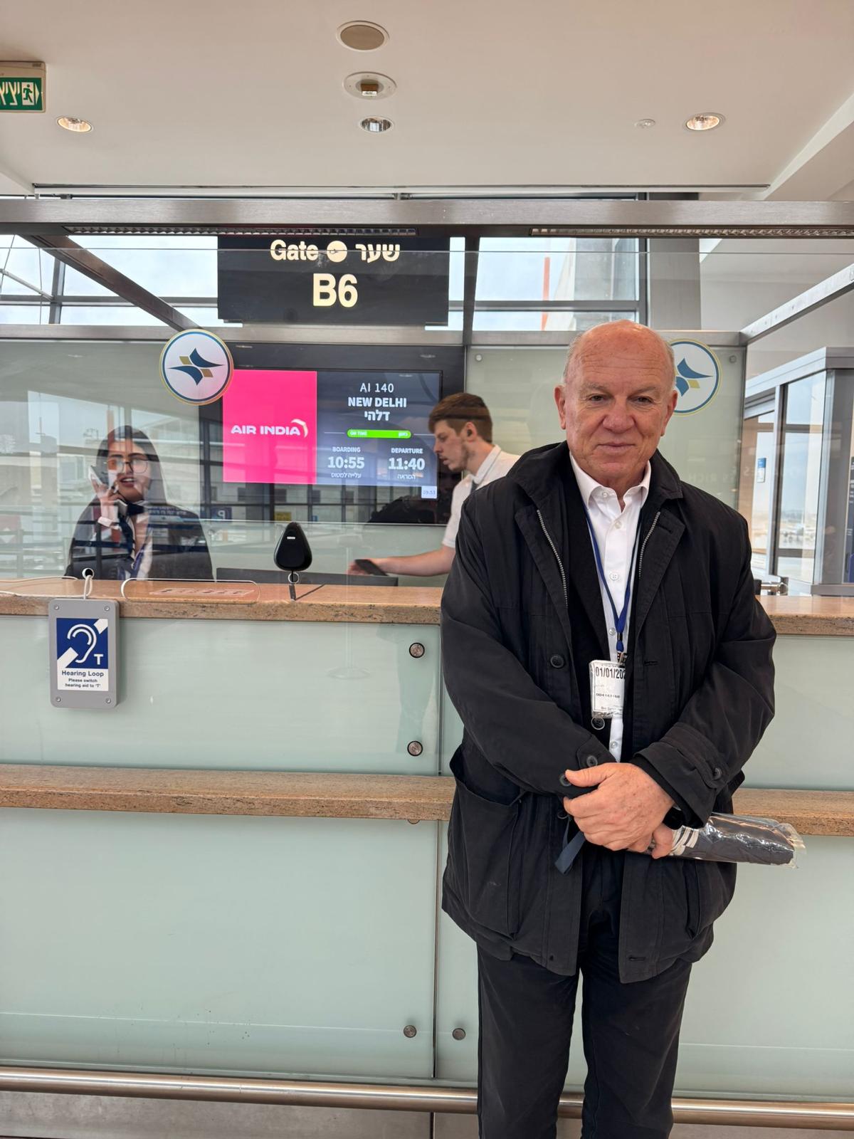 Эфраим Портис, генеральный директор и владелец Open Sky, представляющий Air India. Фото: Open Sky