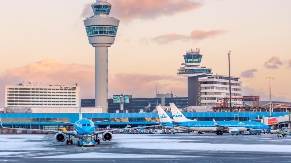 KLM בנמל התעופה סכיפהול