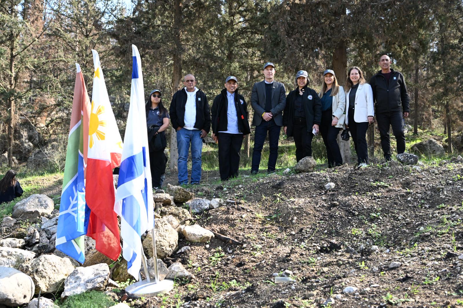 קקל מארחת את שגרירת הפיליפינים בישראל. צילום: שחר כהן, ארכיון הצילומים של קקל