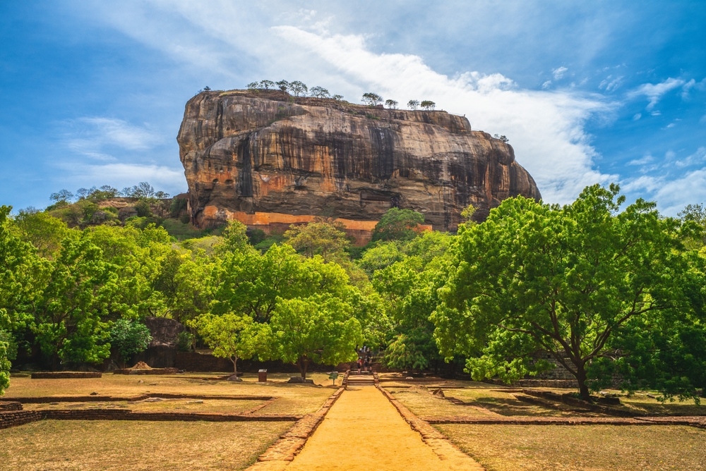 sigiriya, lion rock. צילום: Shutterstock