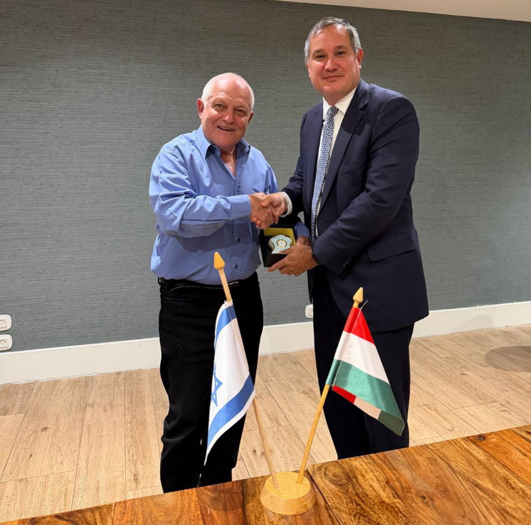 Министр туризма Хаим Кац встретился со своим венгерским коллегой Мартоном Нодем. Фото: Министерство туризма