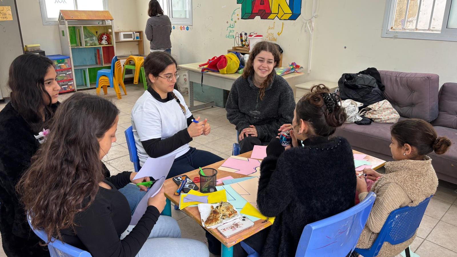 קייטנת חורף לילדים בכפרים בדואיים בלתי מוכרים בנגב