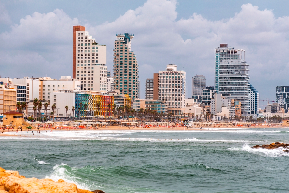 מלונות תל אביב. צילום:ColorMaker / Shutterstock.com
