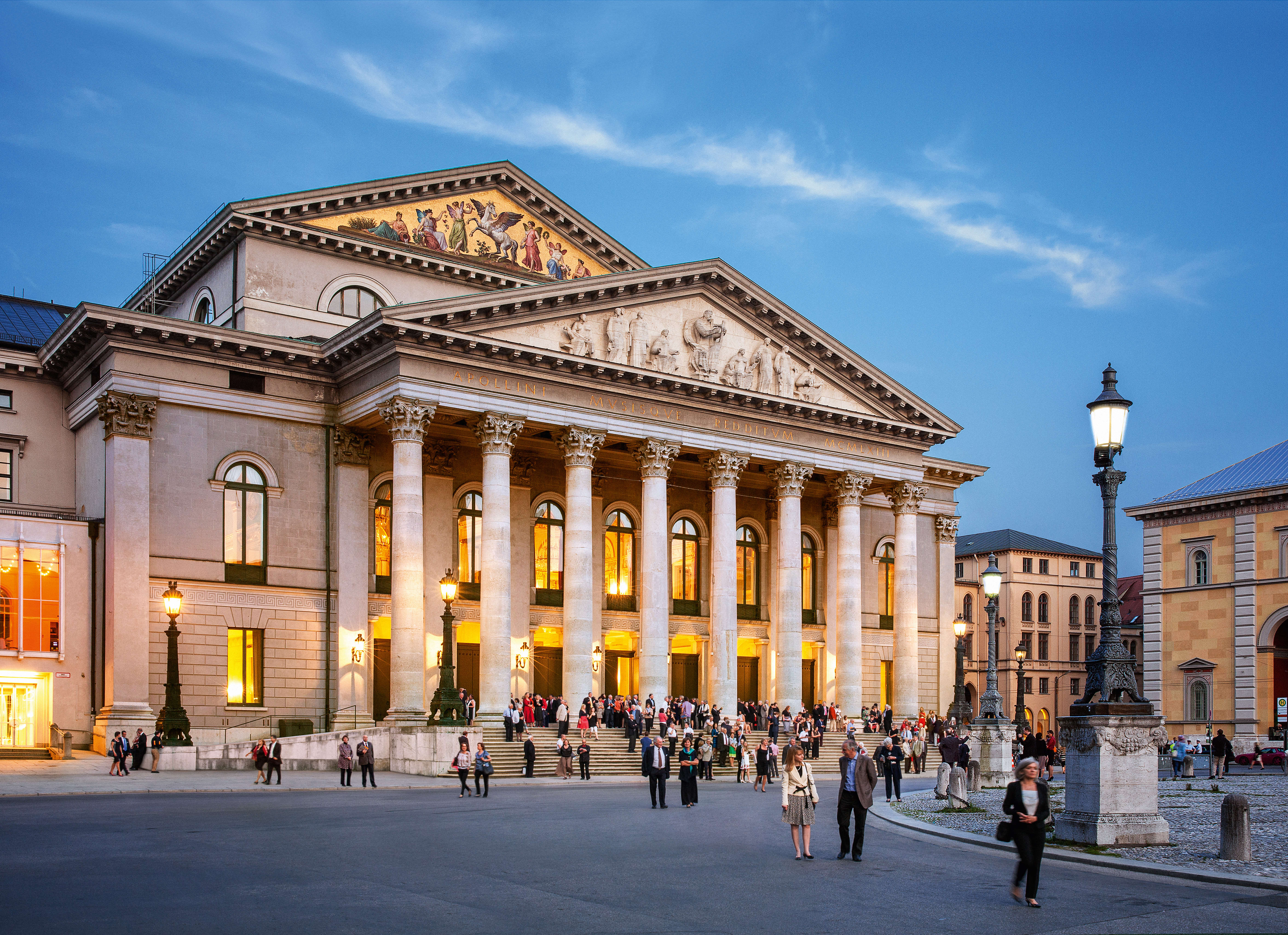 האופרה הבווארית הממלכתית, מינכן. צילום: GNTB / München Tourismus/Felix Löchner