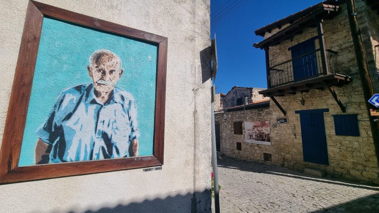 Each alley is more beautiful than the last. The village of Lofou, Cyprus. Photo: Sapir Peretz