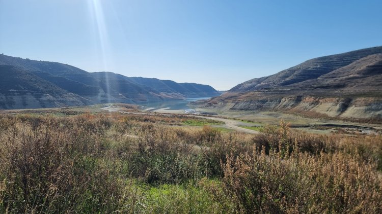Sinkhole under water. Alassa village. Photo: Sapir Peretz