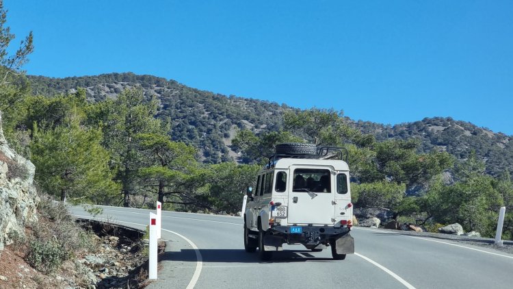 Lying Sun Jeep trip to the Troodos Mountains. Photo: Sapir Peretz