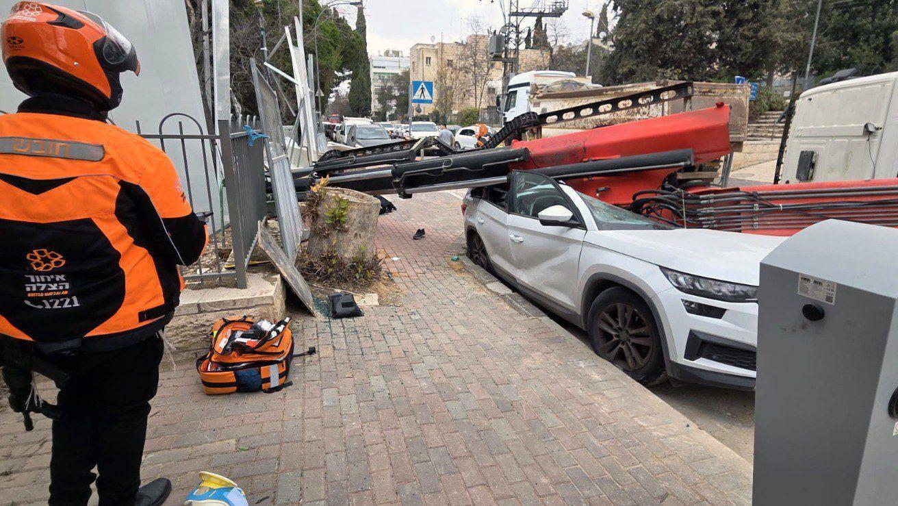 זירת התאונה